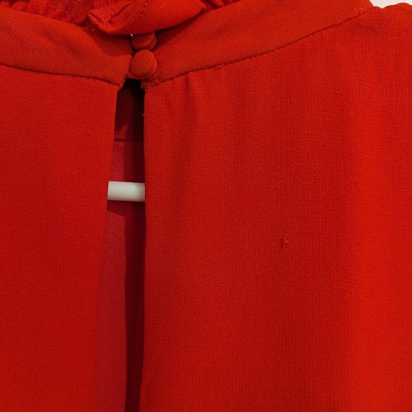 Elliatt red mock neck mini dress - Picture 3 of 5